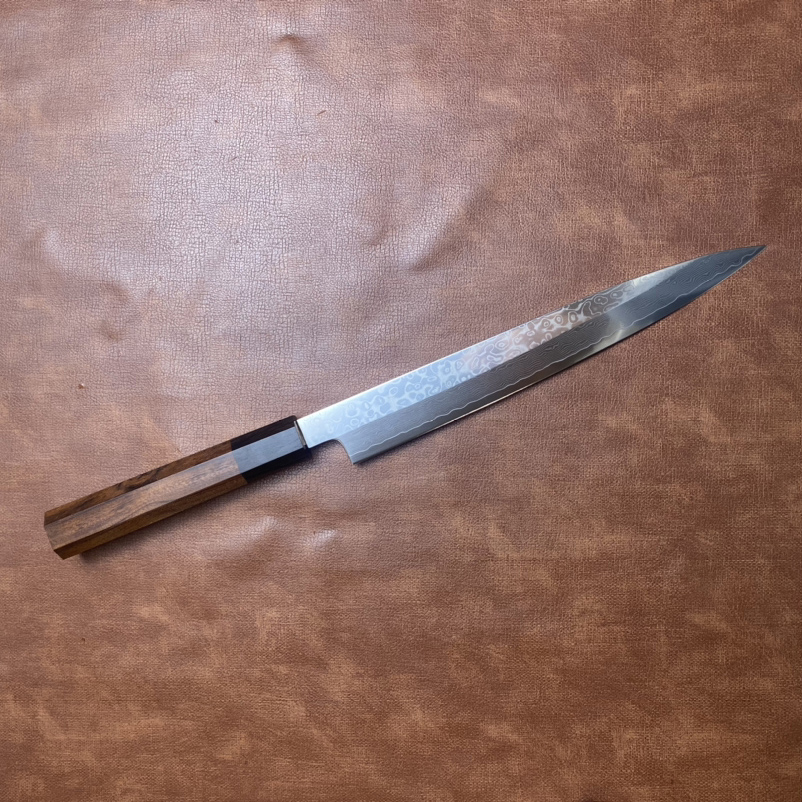 Meat Slicer Replacement Blade - Couteau Sashimi damas VG10 acier lame