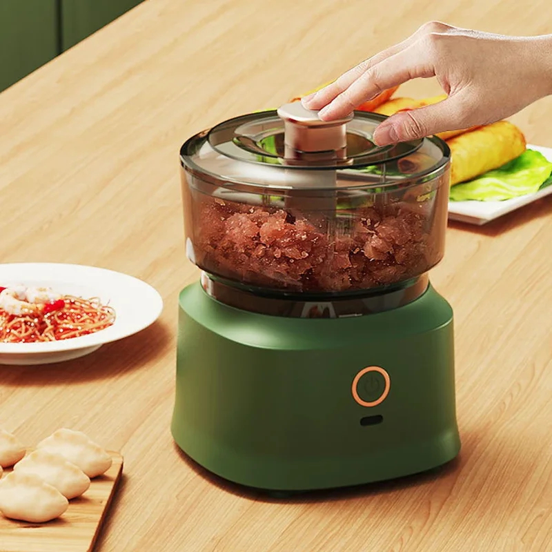 Meat Tenderizer Machine Electric - Mini hachoir à viande électrique, presse-ail
