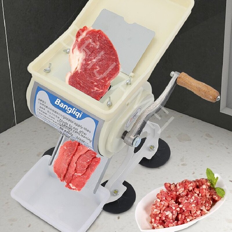 Food Slicer Machine Stainless - Hachoir à viande manuel en acier