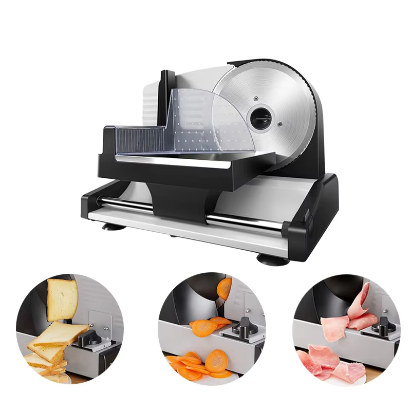 Commercial Bread Slicer Electric - Trancheuse à viande électrique 200W 220V,