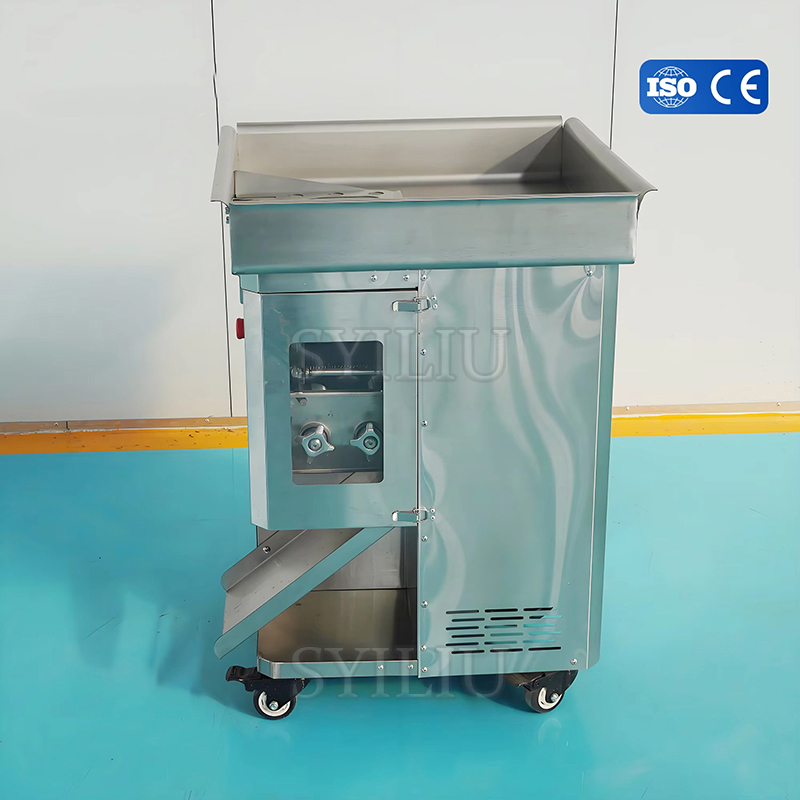 Food Slicer Machine Stainless - Trancheuse électrique pour viande, épaisseur réglable