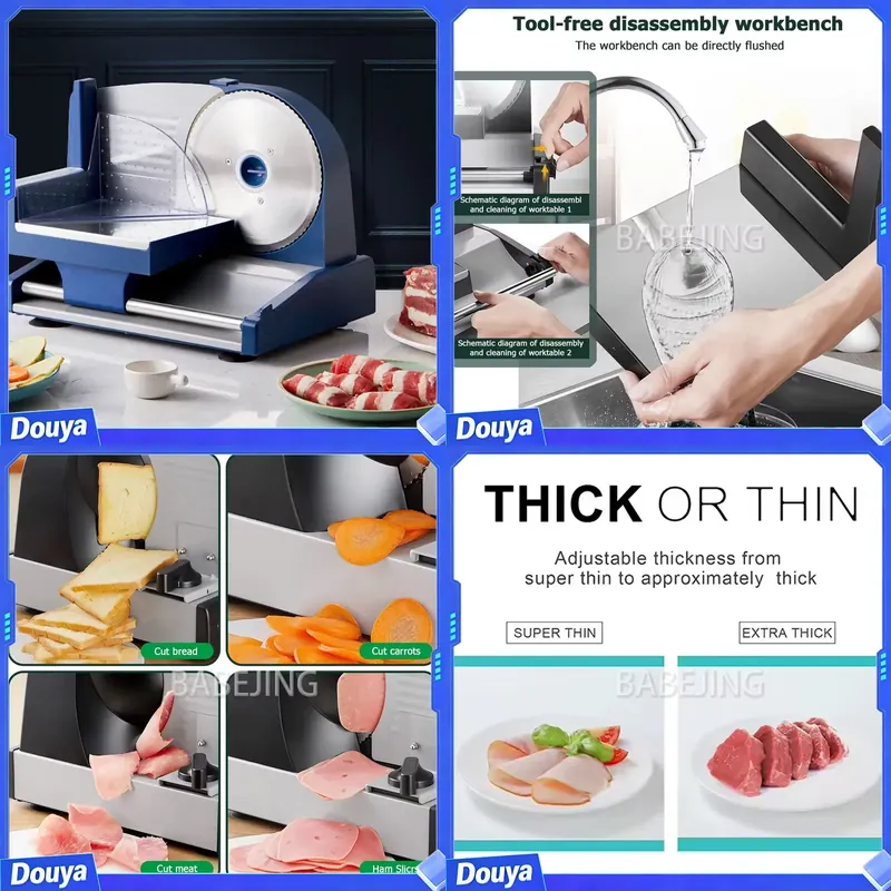 Commercial Bread Slicer Electric - Trancheuse électrique commerciale de table à