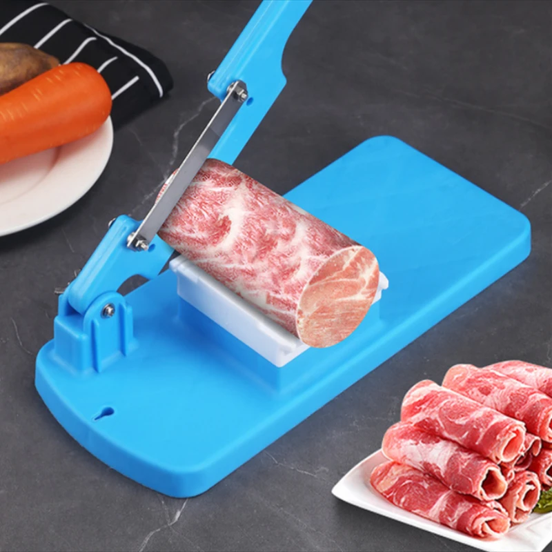 Frozen Meat Slicer Manual - Trancheuse de Table multifonctionnelle, trancheuse de