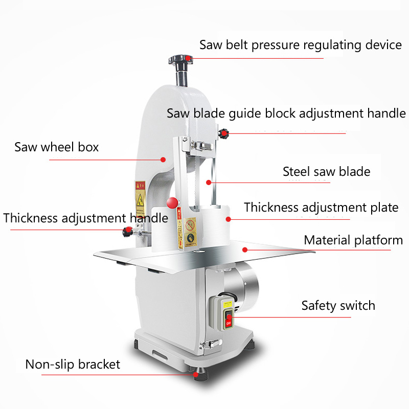 Nouvelle machine à découper le - Bone Saw Machine Commercial Electric avis et prix