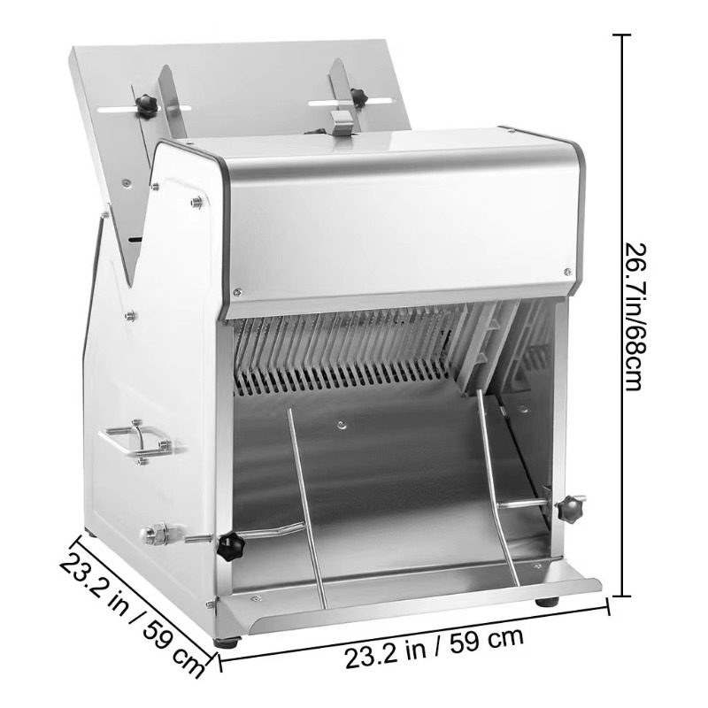 Trancheuse à pain grillé comme - Commercial Bread Slicer Electric avis et prix