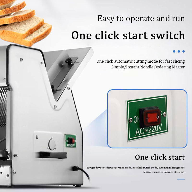 Trancheuse à pain grillé comme - Commercial Bread Slicer Electric avis et prix