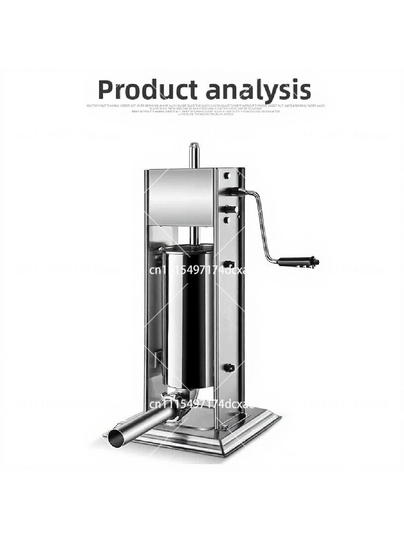 Poussoir à saucisses manuel ve - Sausage Stuffer Vertical 5L avis et prix