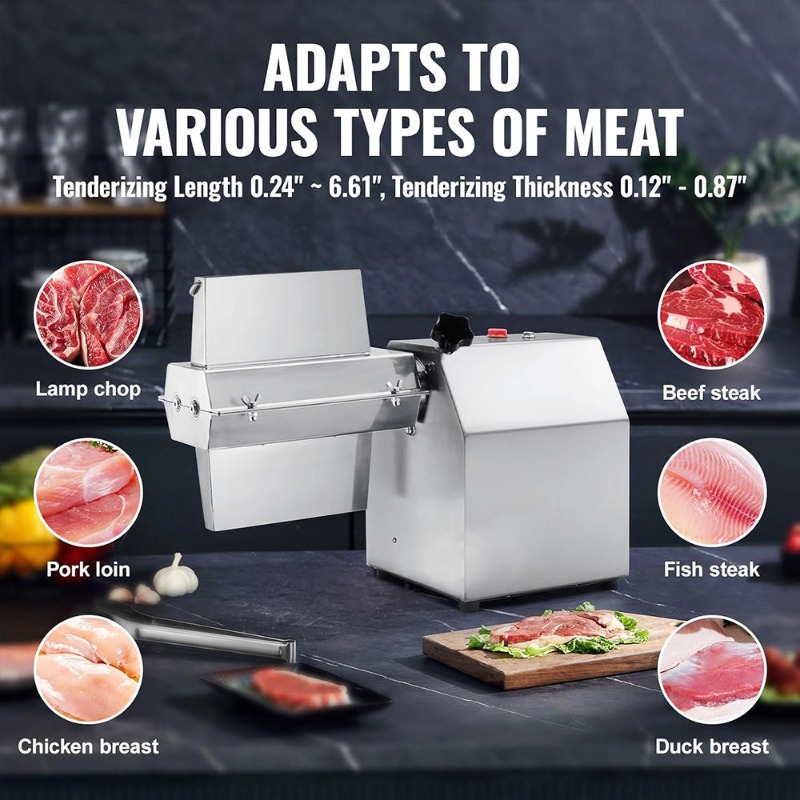 Machine à attendrir la viande  - Meat Tenderizer Machine Electric avis et prix