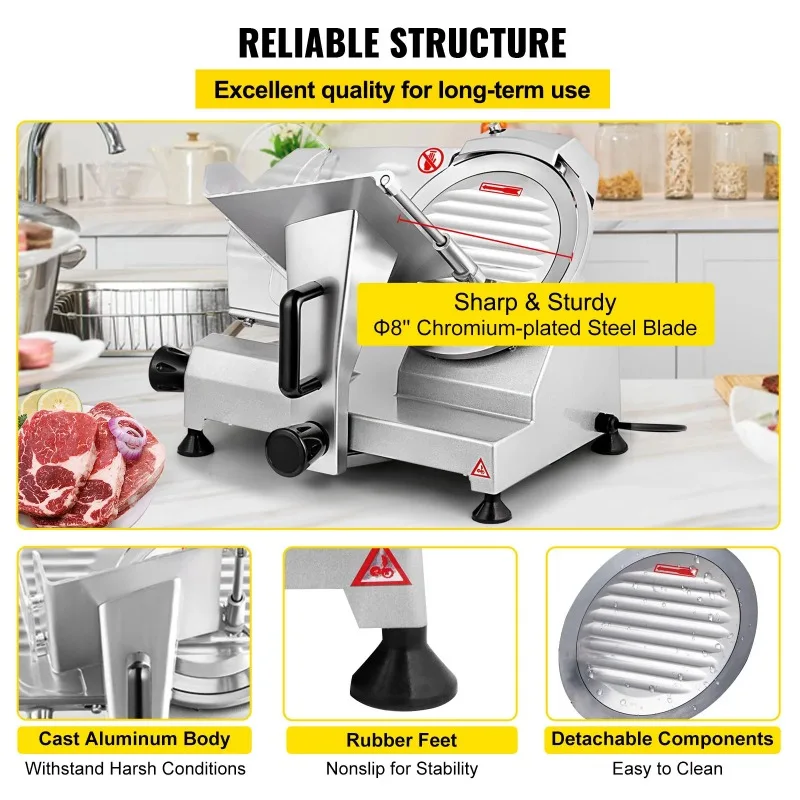 【Premium】SucceBuy Trancheuse à - Commercial Meat Slicer 10 Inch avis et prix
