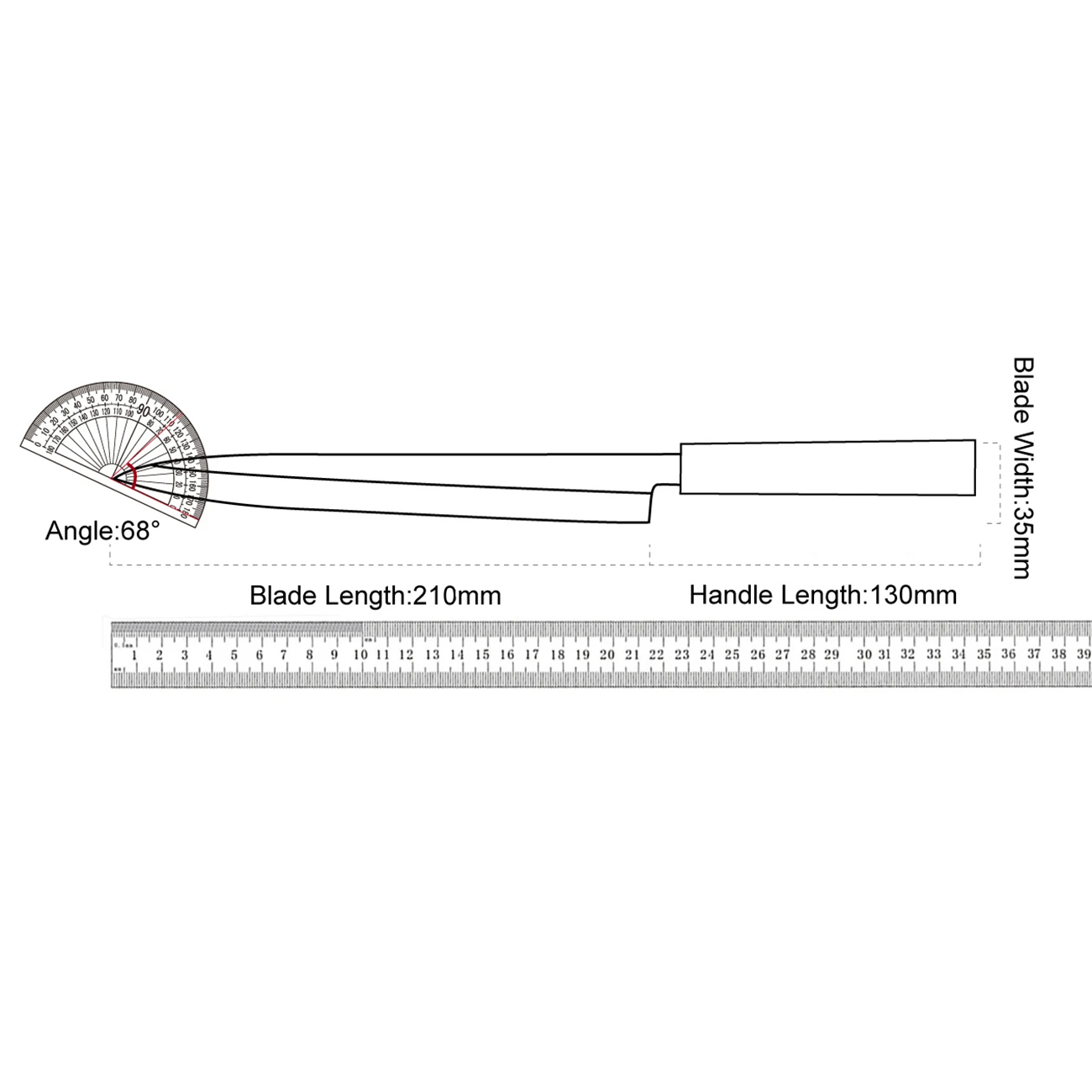 Couteau Sashimi damas VG10 aci - Meat Slicer Replacement Blade avis et prix