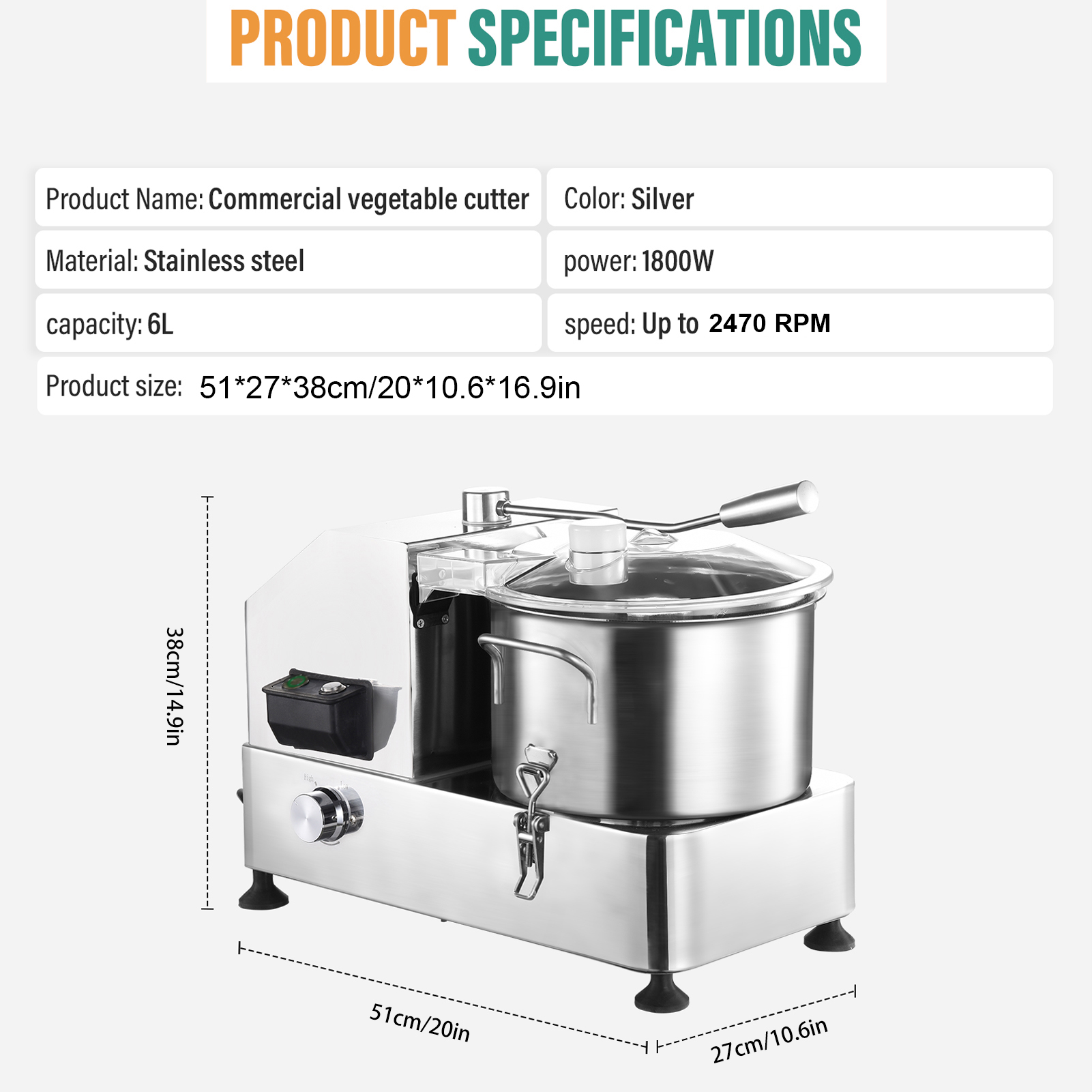Robot culinaire professionnel  - Food Slicer Machine Stainless avis et prix