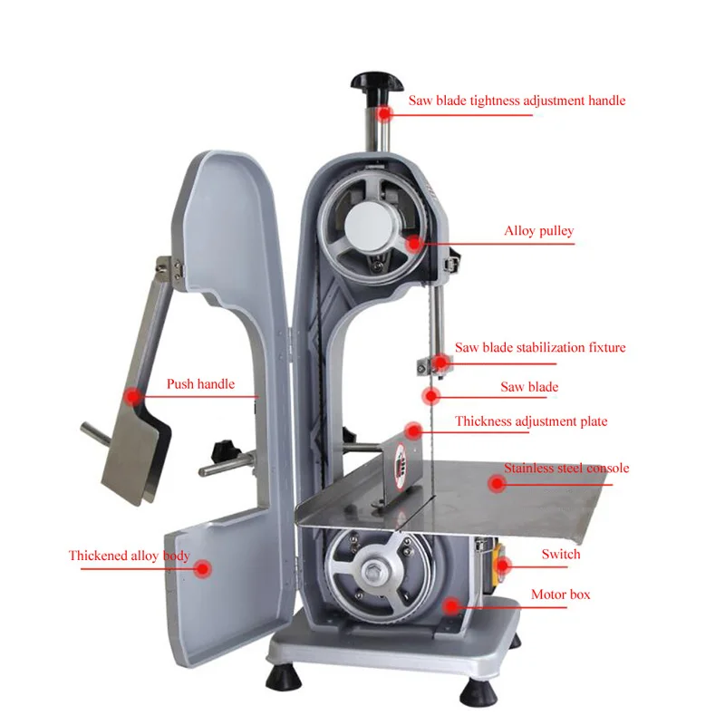 Scie à os 650W, machine commer - Bone Saw Machine Commercial Electric avis et prix