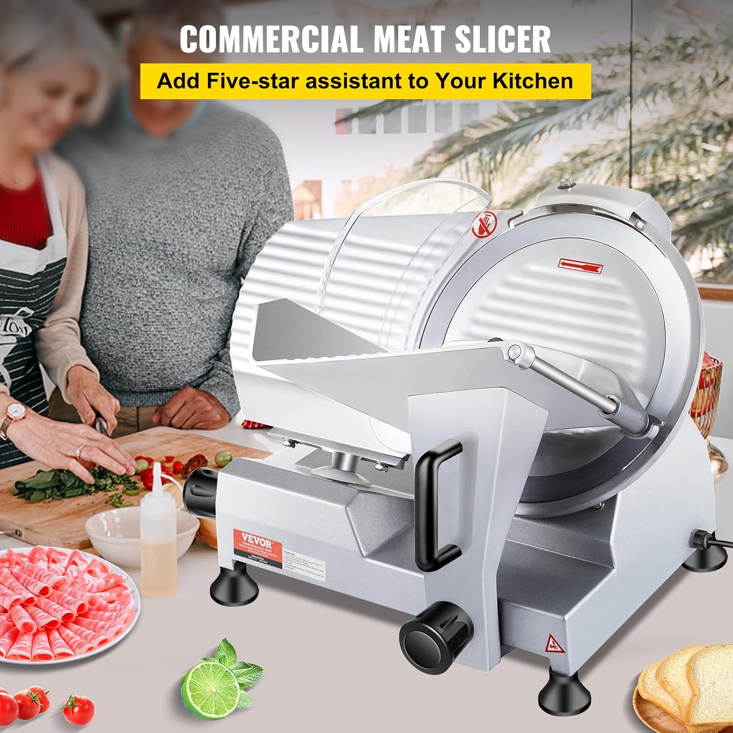 Trancheuse à viande électrique - Commercial Meat Slicer 10 Inch avis et prix