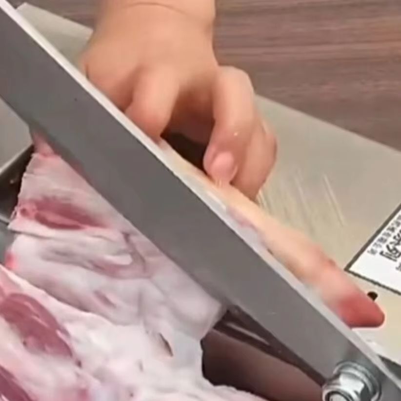Trancheuse de viande congelée  - Frozen Meat Slicer Manual avis et prix