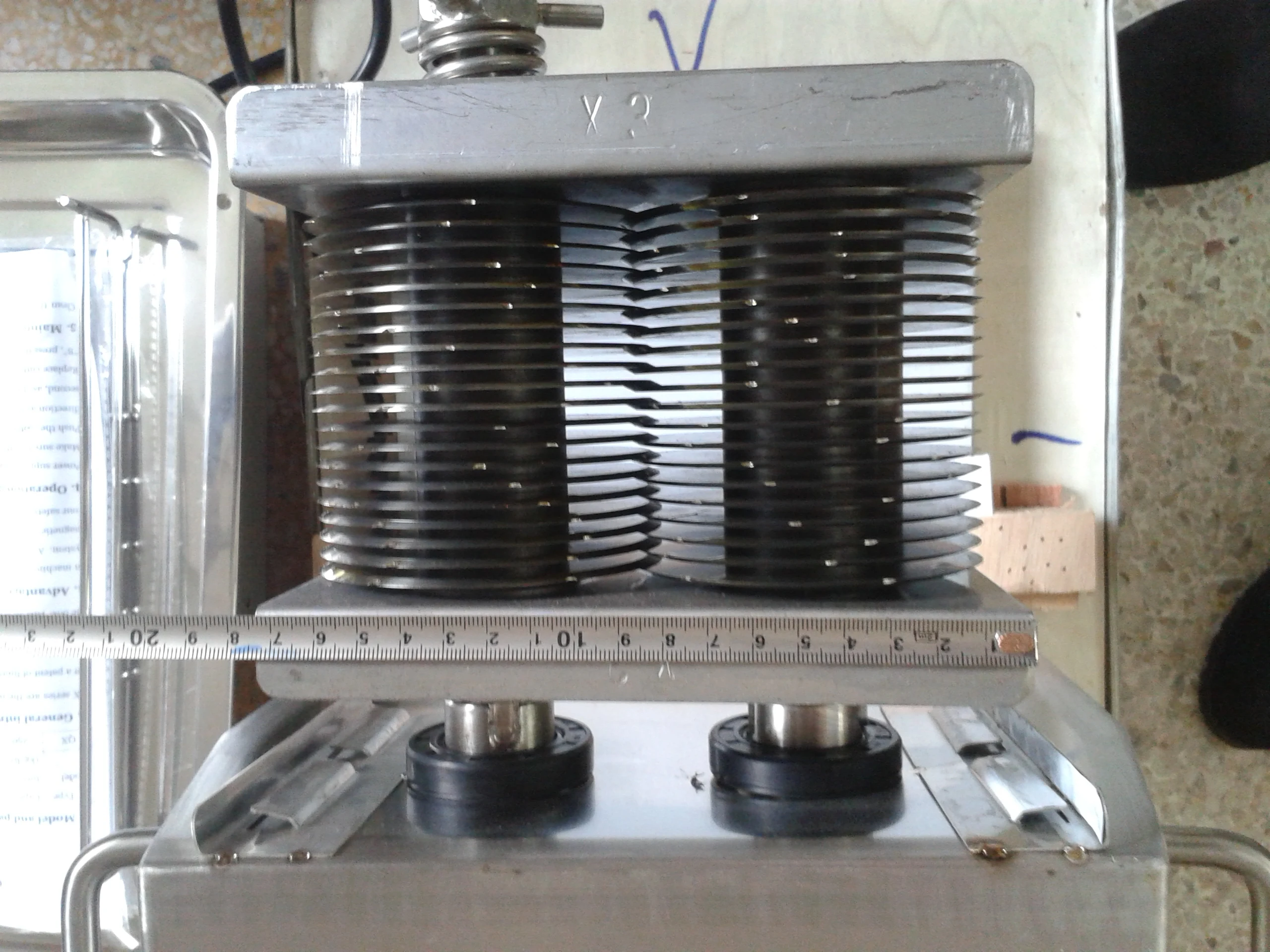 Modèle de lames de coupe à via - Meat Slicer Replacement Blade avis et prix