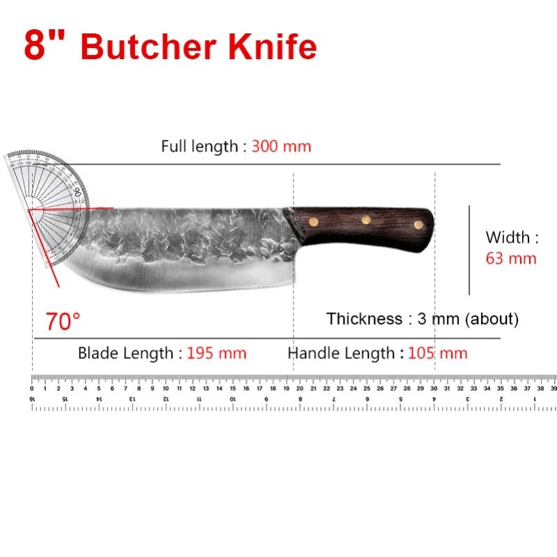 Couteau de boucher à lame fait - Meat Slicer Replacement Blade avis et prix
