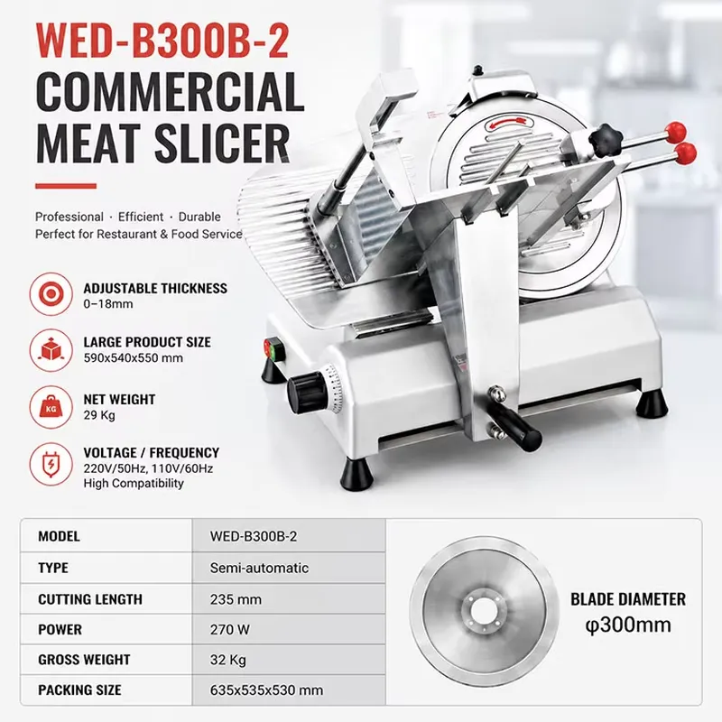 Coupe-viande électrique profes - Electric Deli Slicer 12 Inch avis et prix