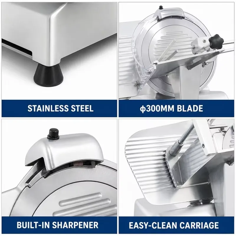Coupe-viande électrique profes - Electric Deli Slicer 12 Inch avis et prix