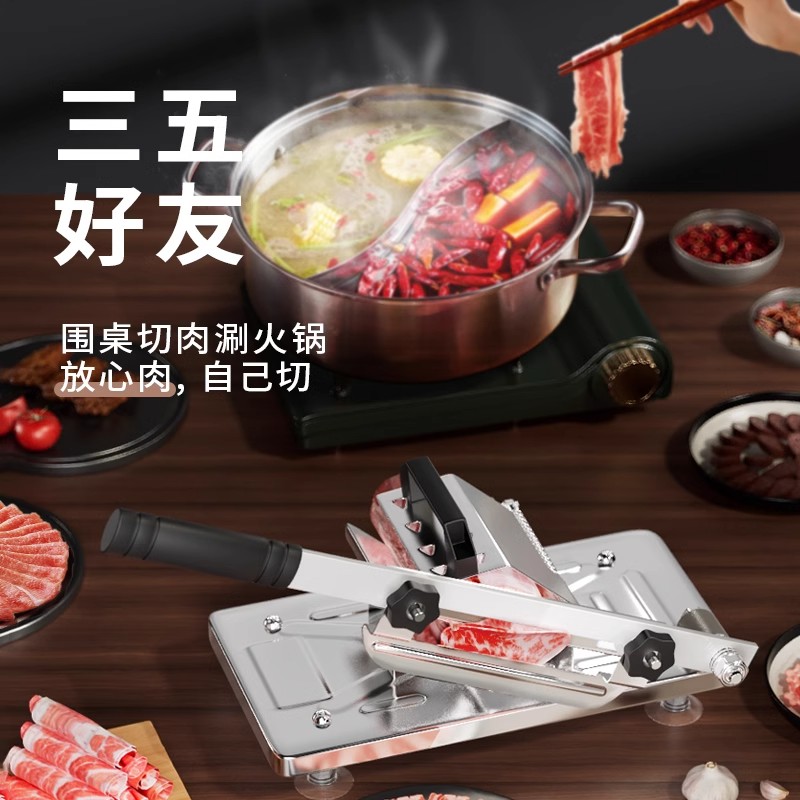 GIANghts-Trancheuse à viande e - Frozen Meat Slicer Manual avis et prix