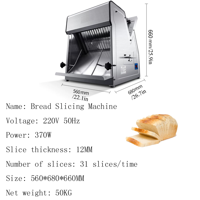 Trancheuse à pain électrique c - Commercial Bread Slicer Electric avis et prix