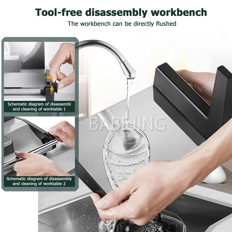 Machine à trancher électrique  - Commercial Bread Slicer Electric avis et prix