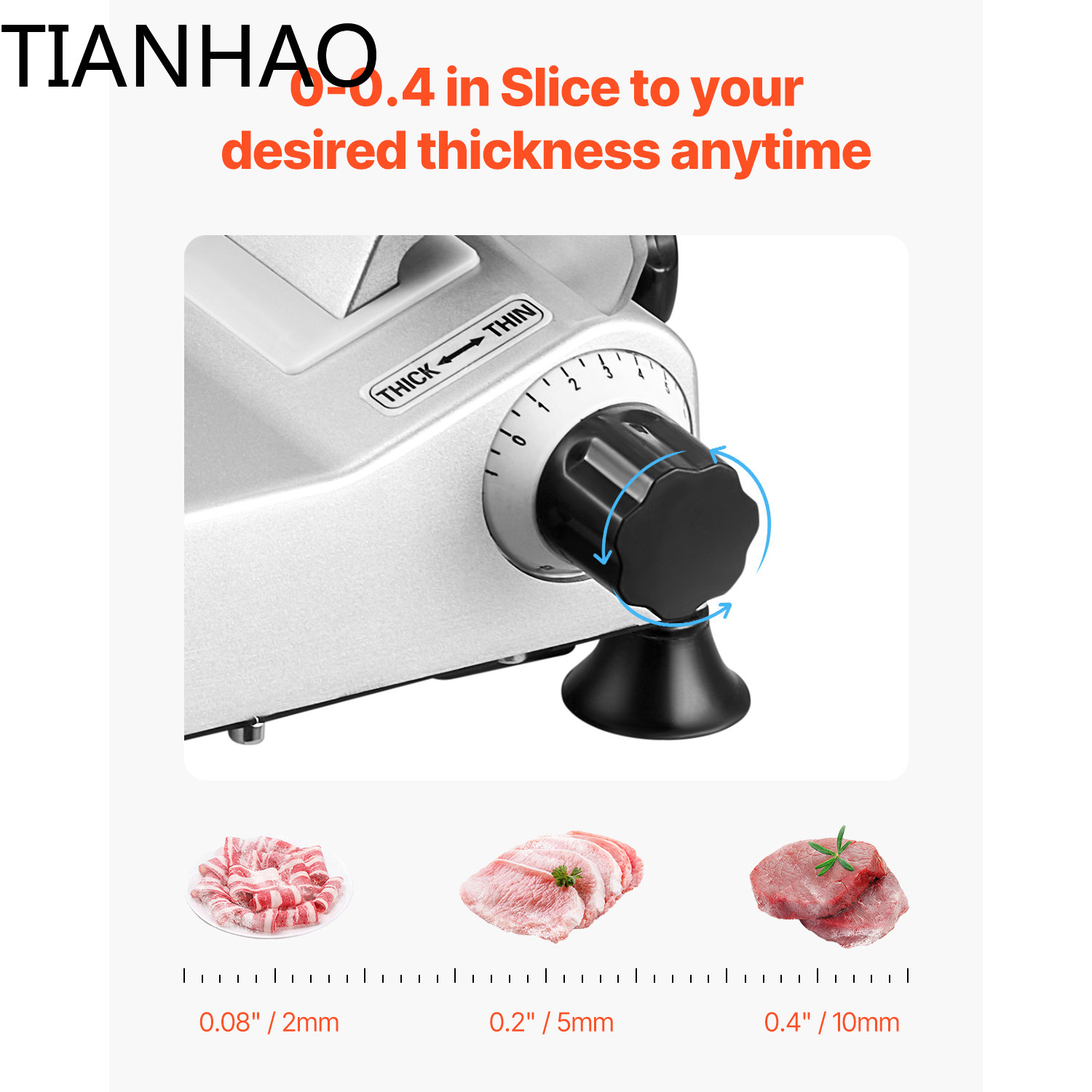 SucceBuy 10 pouces 180W tranch - Commercial Meat Slicer 10 Inch avis et prix