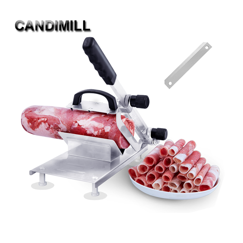 CANDIMILL trancheuse d'agneau  - Frozen Meat Slicer Manual avis et prix