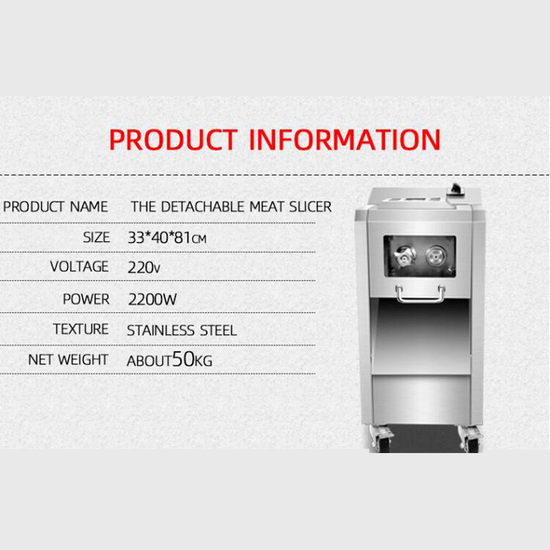 Machine à découper la viande d - Food Slicer Machine Stainless avis et prix