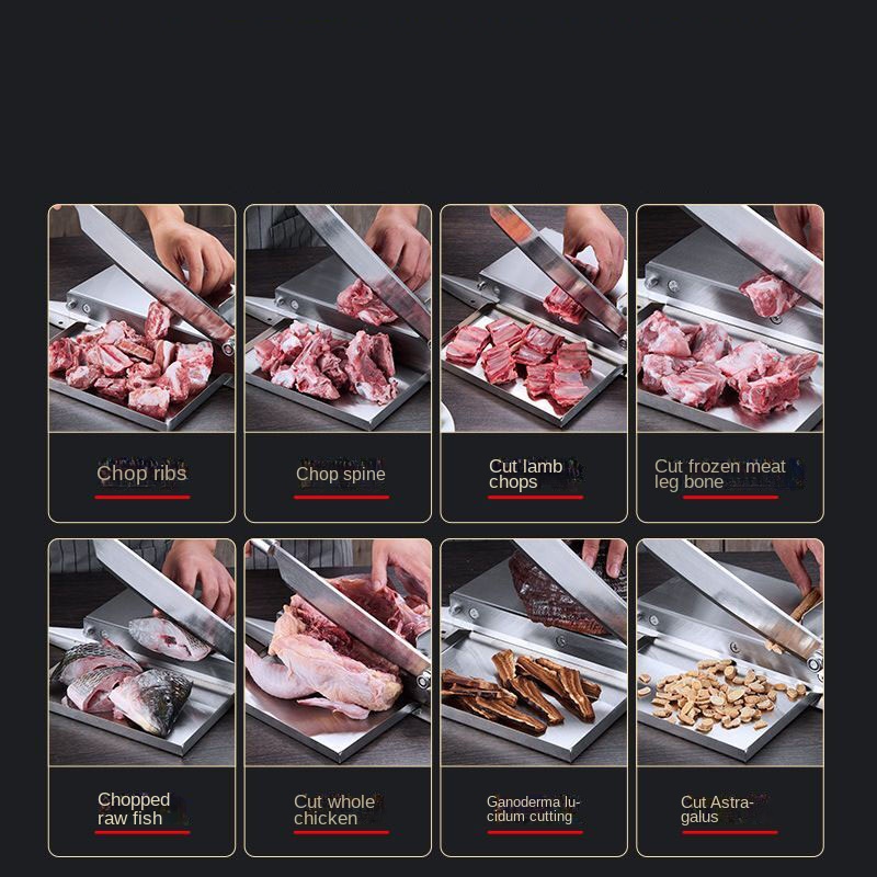 Trancheuse manuelle de cuisine - Frozen Meat Slicer Manual avis et prix