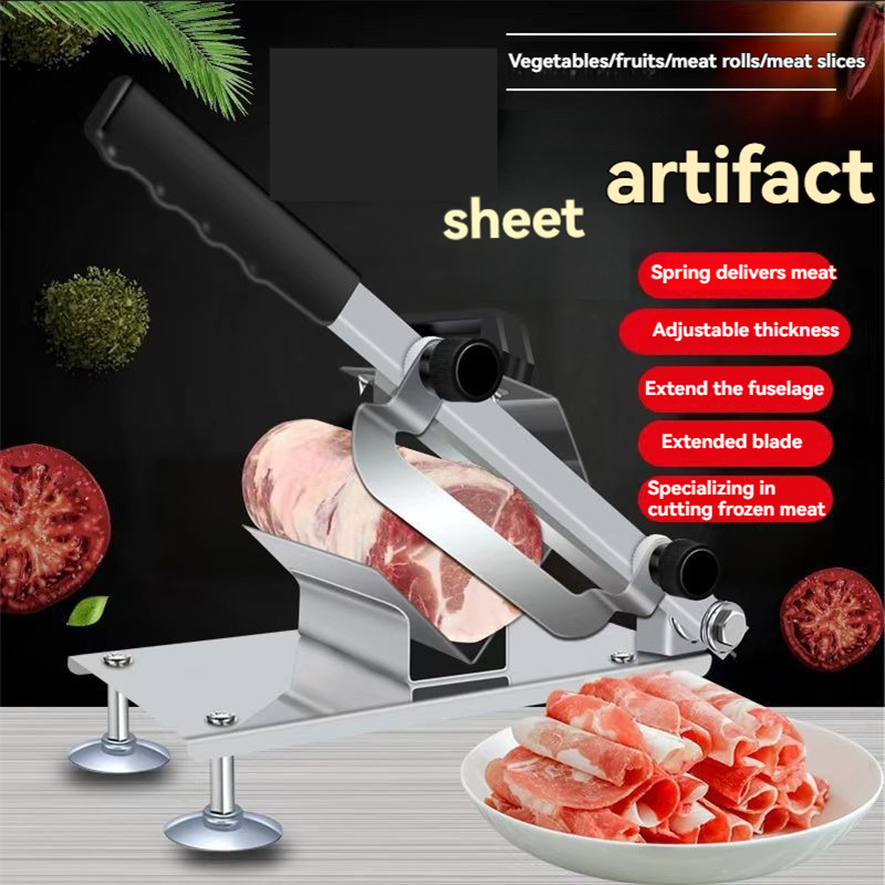 Couteau de coupe d'os en tranc - Frozen Meat Slicer Manual avis et prix