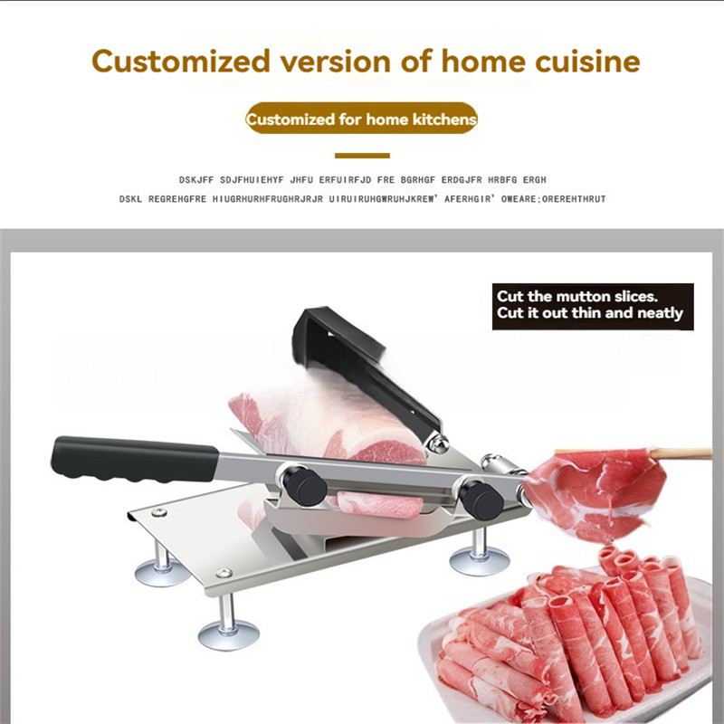 Couteau de coupe d'os en tranc - Frozen Meat Slicer Manual avis et prix