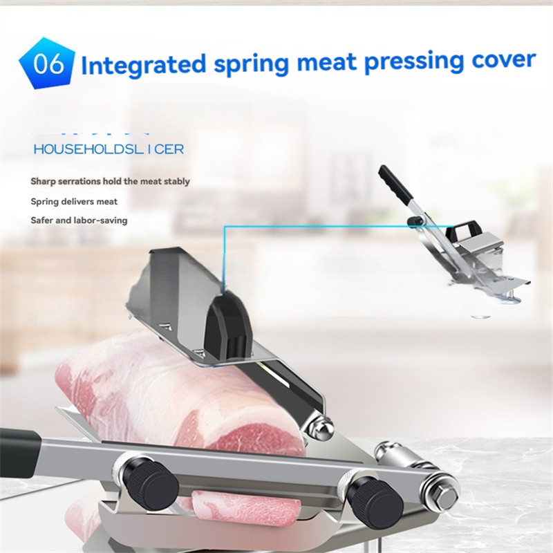 Couteau de coupe d'os en tranc - Frozen Meat Slicer Manual avis et prix